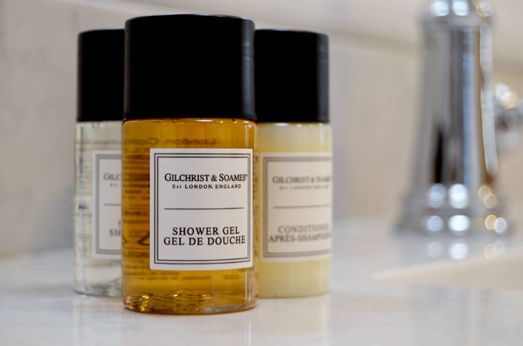 The Charleston Chestnut Bathrooms Are Stocked With Gilchrest & Soames Bath Products
