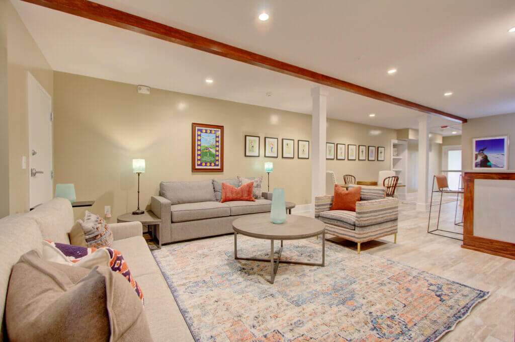 Chestnut Suite Featuring Open Concept Living Area
